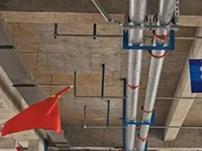 舒城管廊支架的安装方法